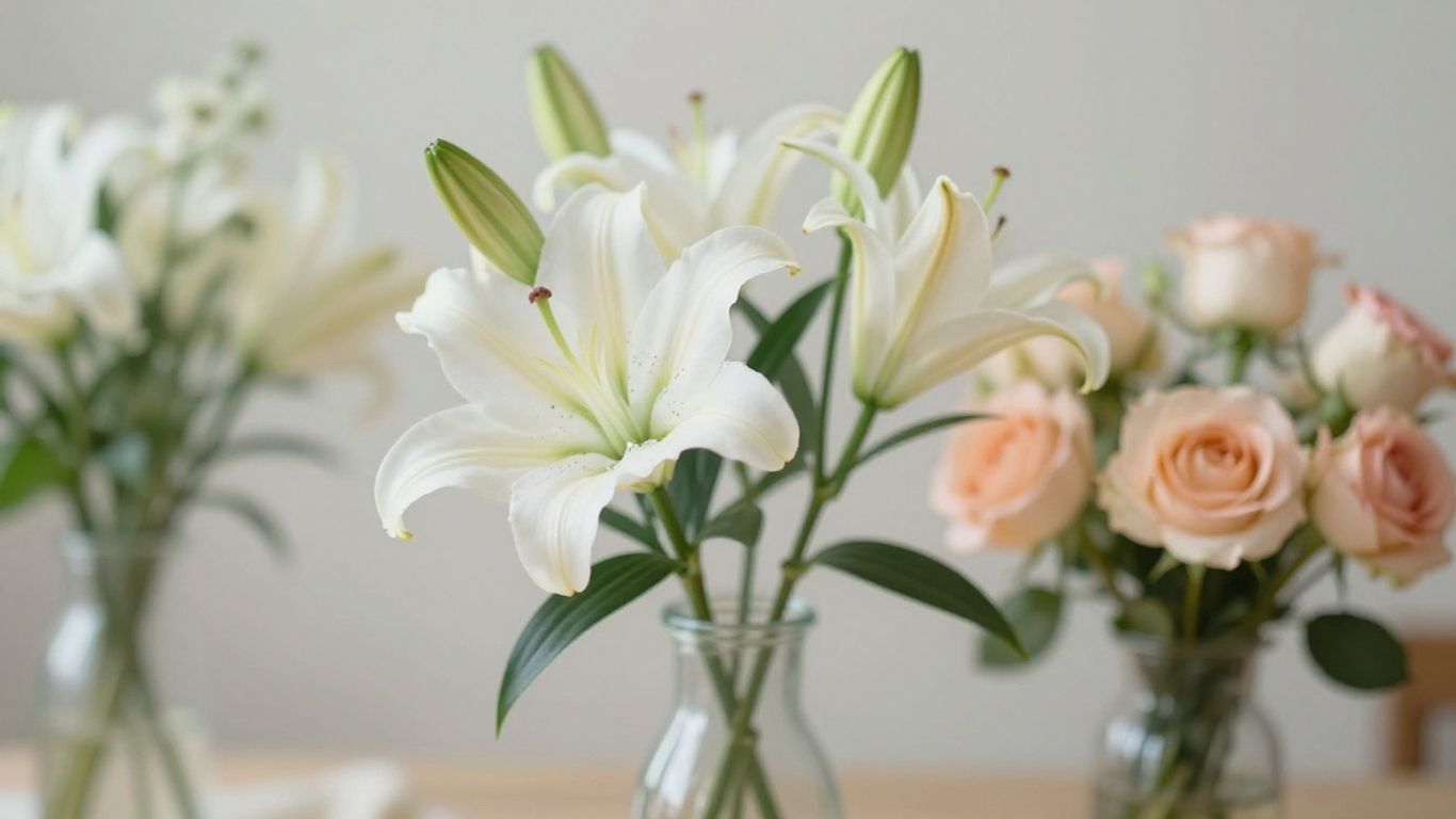 Sympathy flowers for a grieving friend.