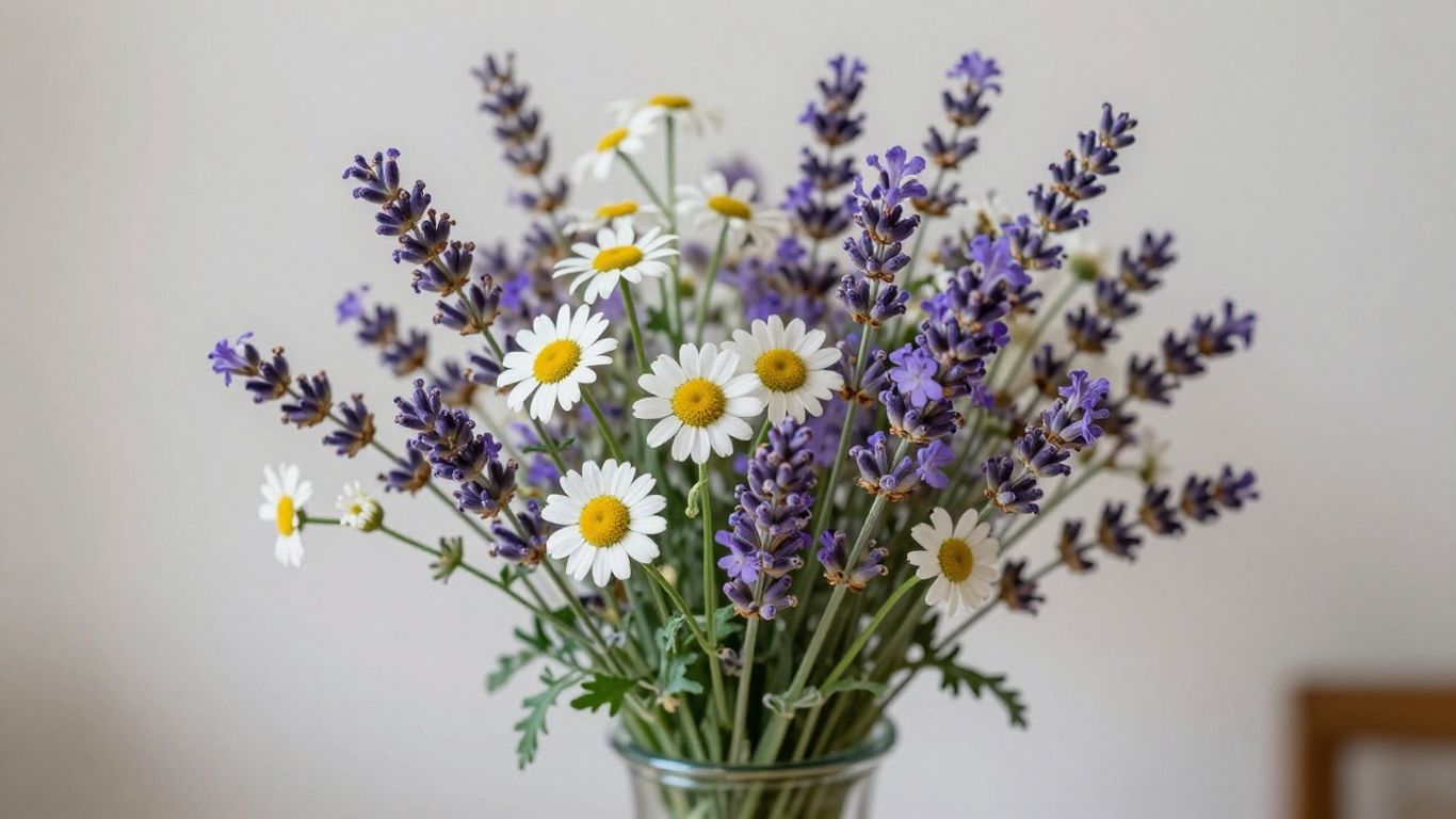 Calming flowers for a stressed wife in Altona Meadows.
